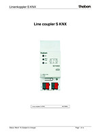 Linienkoppler S KNX - Manual